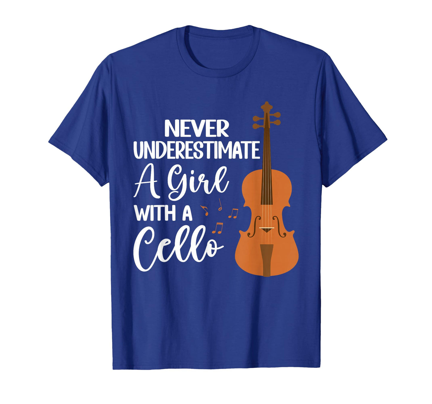 Funny Cello Art For Girls Women Kids Youth Cello Players T-Shirt
