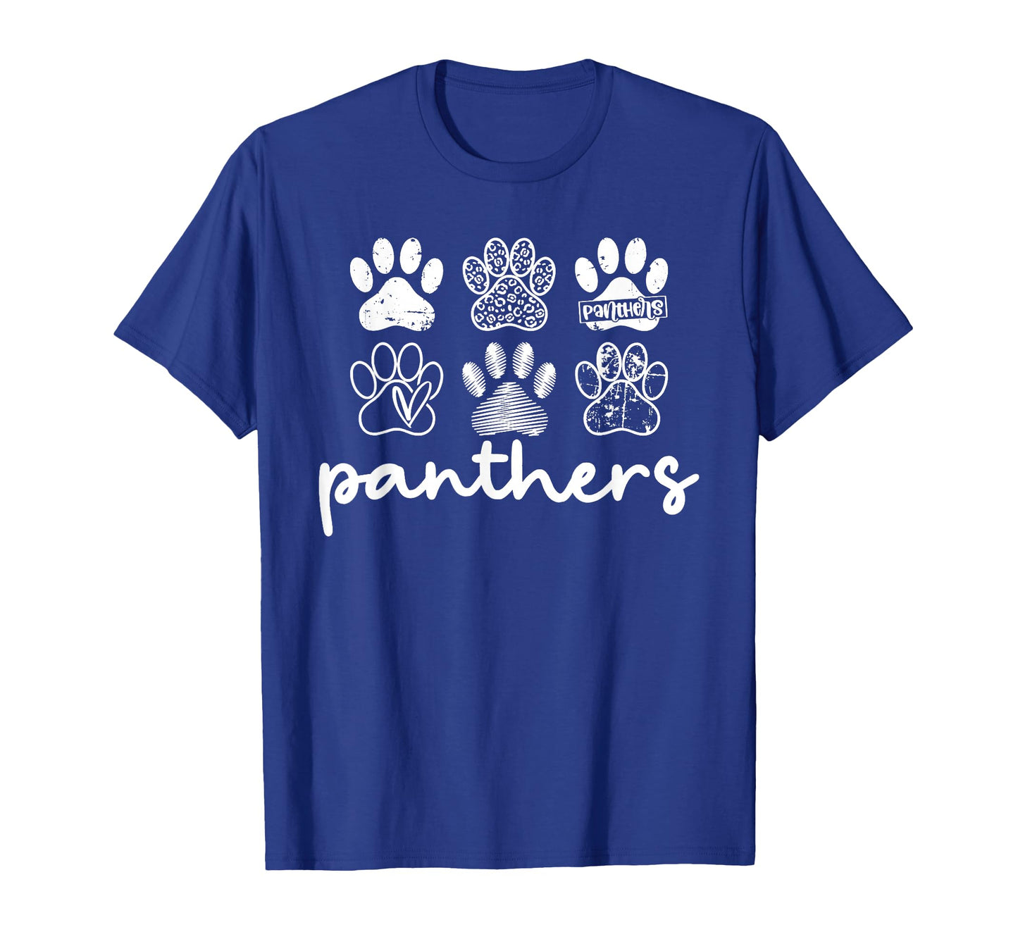 Vintage Panthers School Sports Name For Men Women Kids T-Shirt