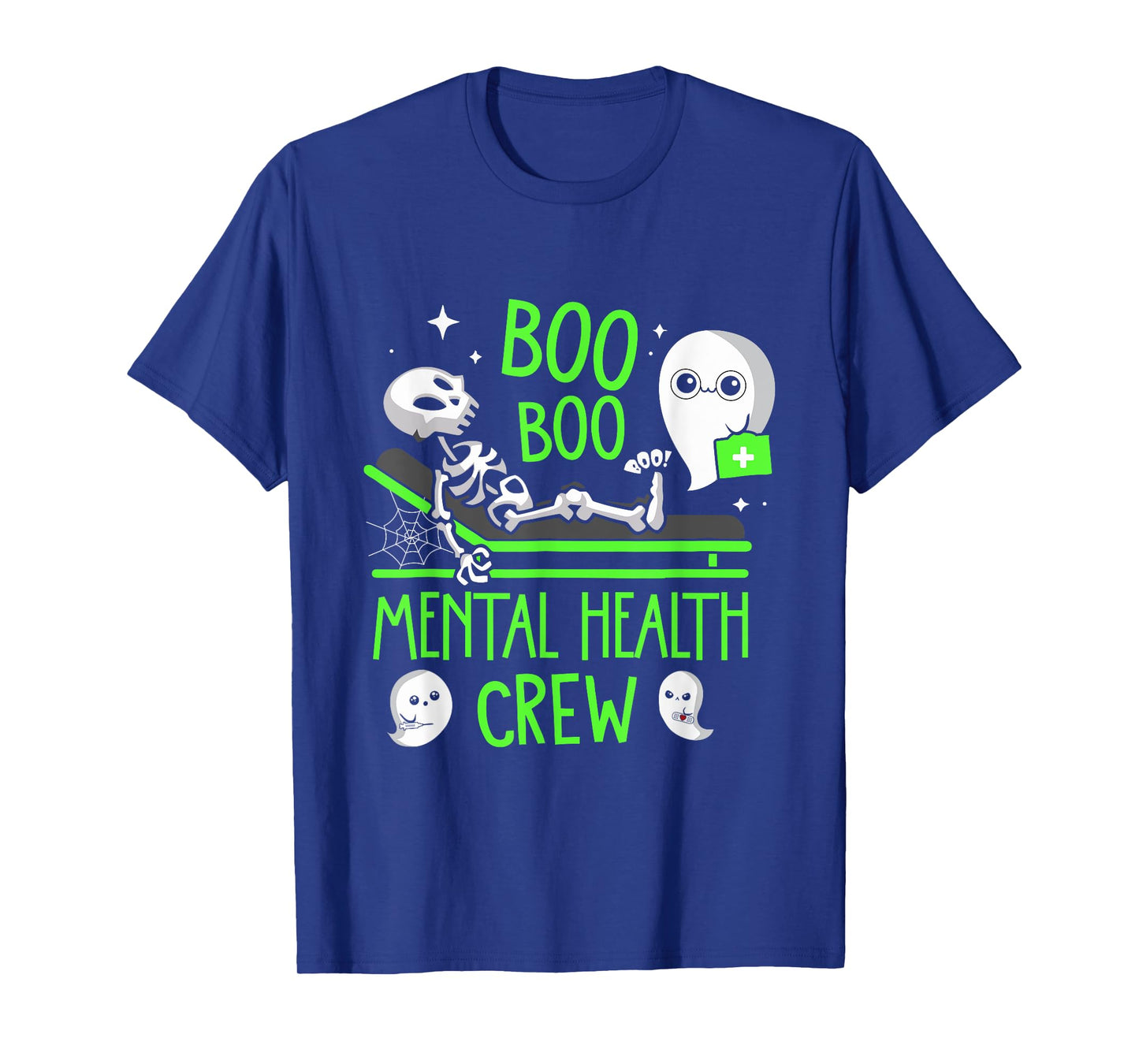 Mental Health Nurse Psych Boo Boo Crew Nursing Halloween T-Shirt