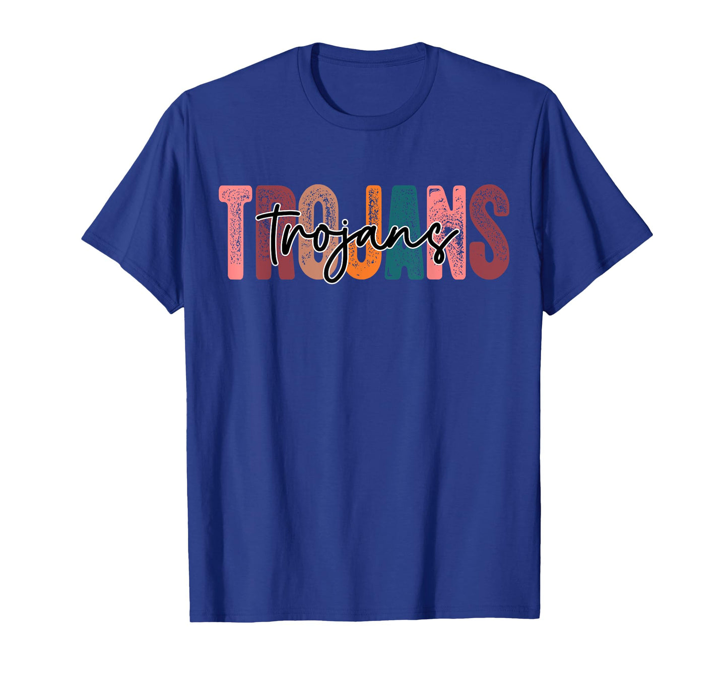 Trojans School Sports Fan Team Spirit T-Shirt