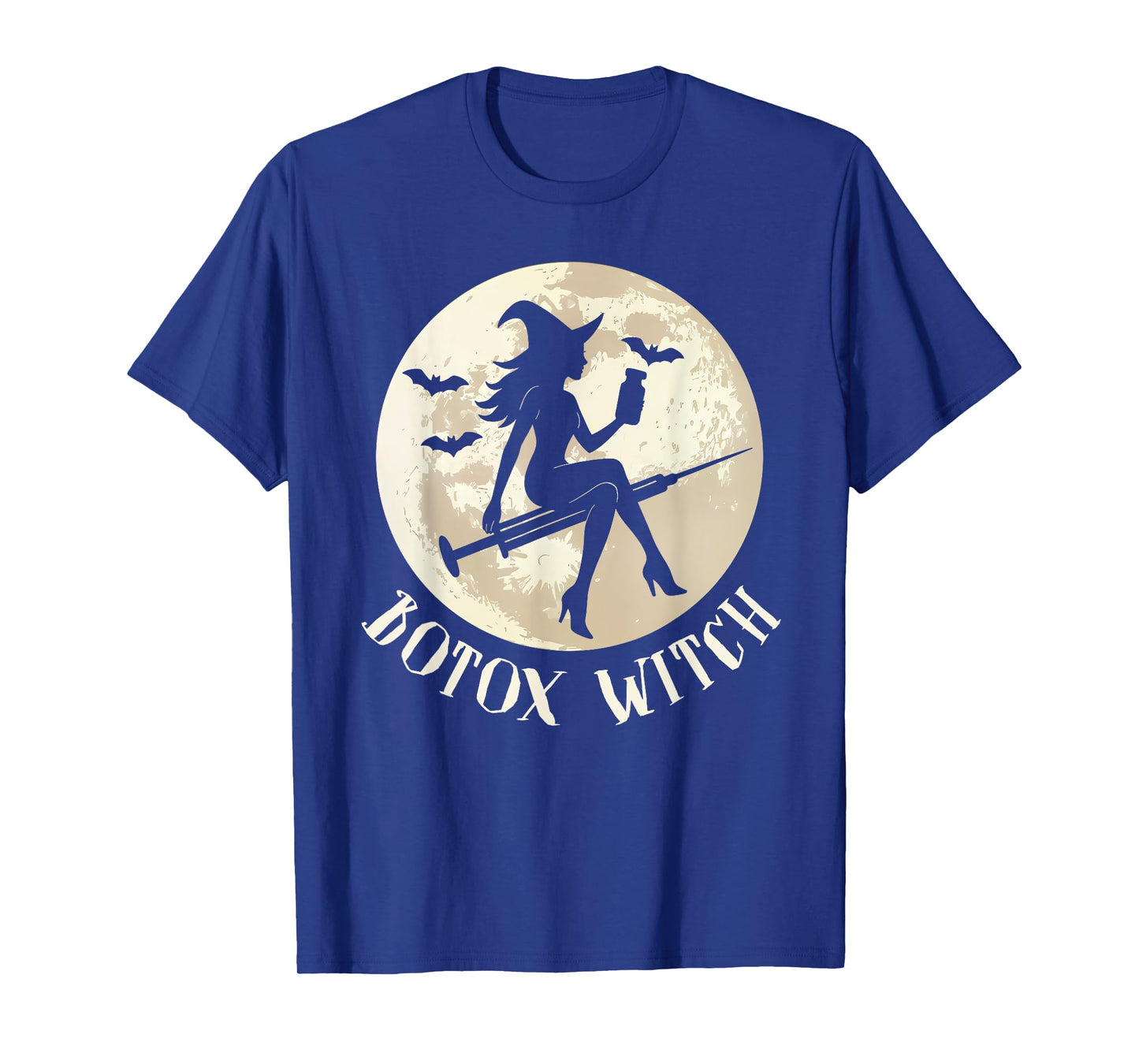 Halloween Vibes Spooky Season Esthetician Botox Dealer Witch T-Shirt