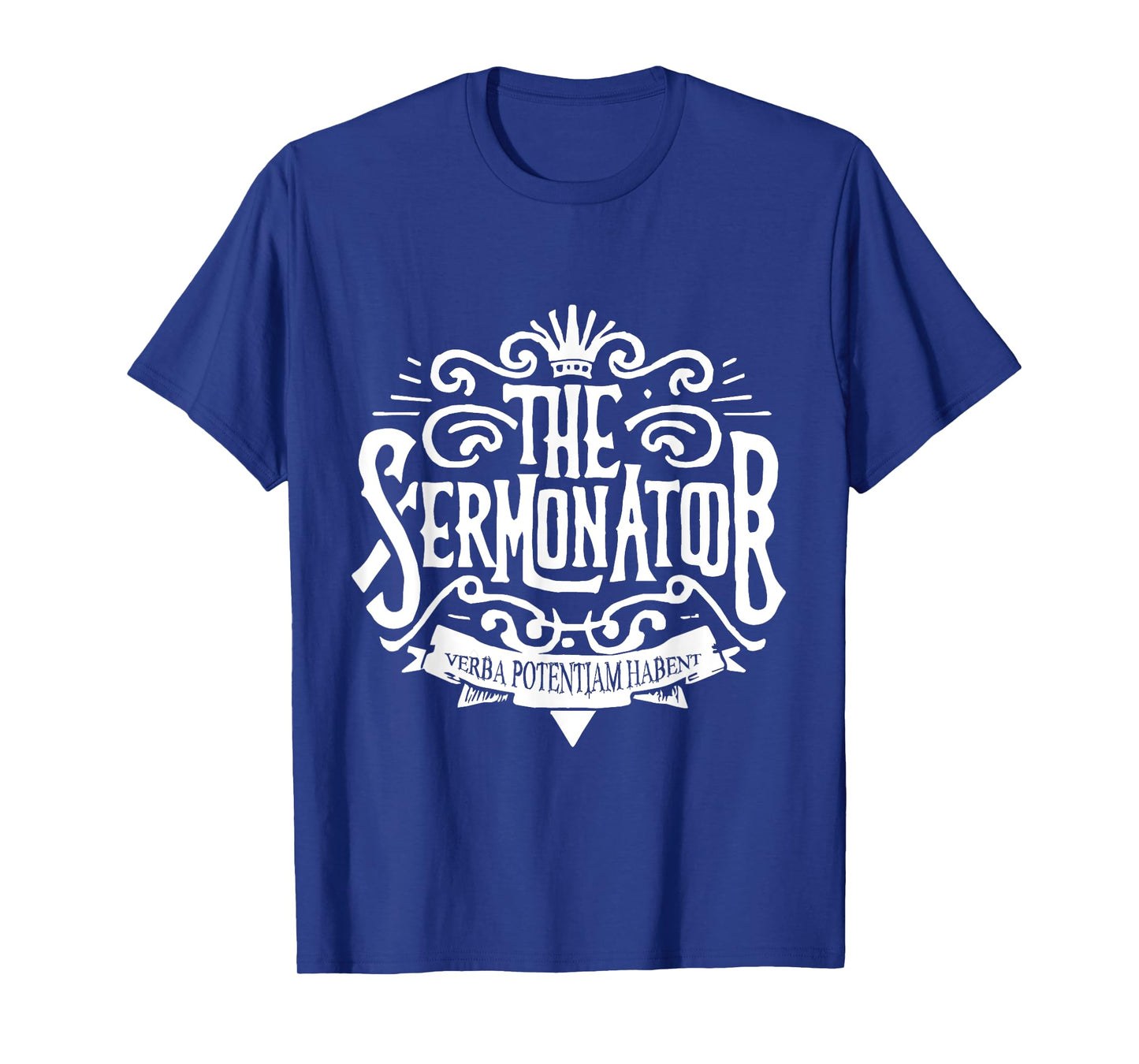 The Sermonator Funny Pastor Prayer Warrior Motorcycle Pastor T-Shirt