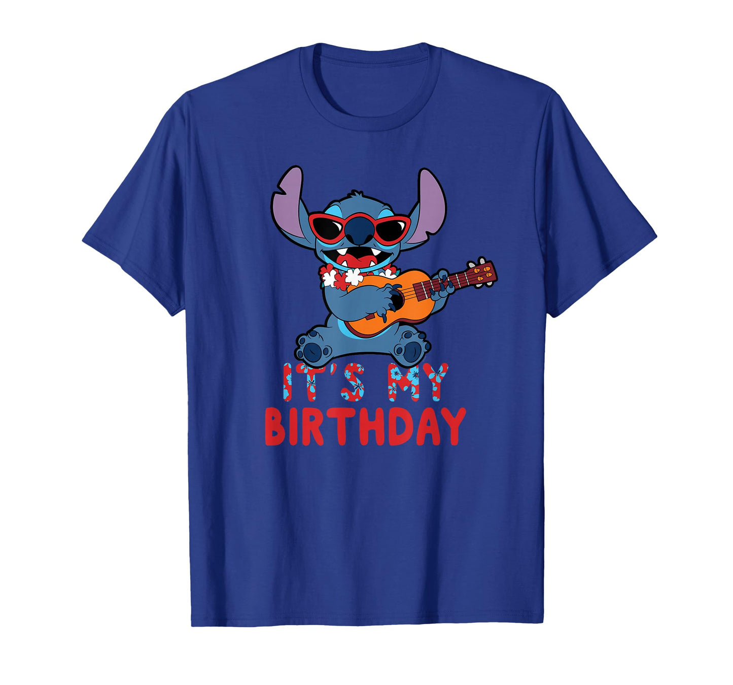Disney Lilo & Stitch Tropical Party It's My Birthday T-Shirt
