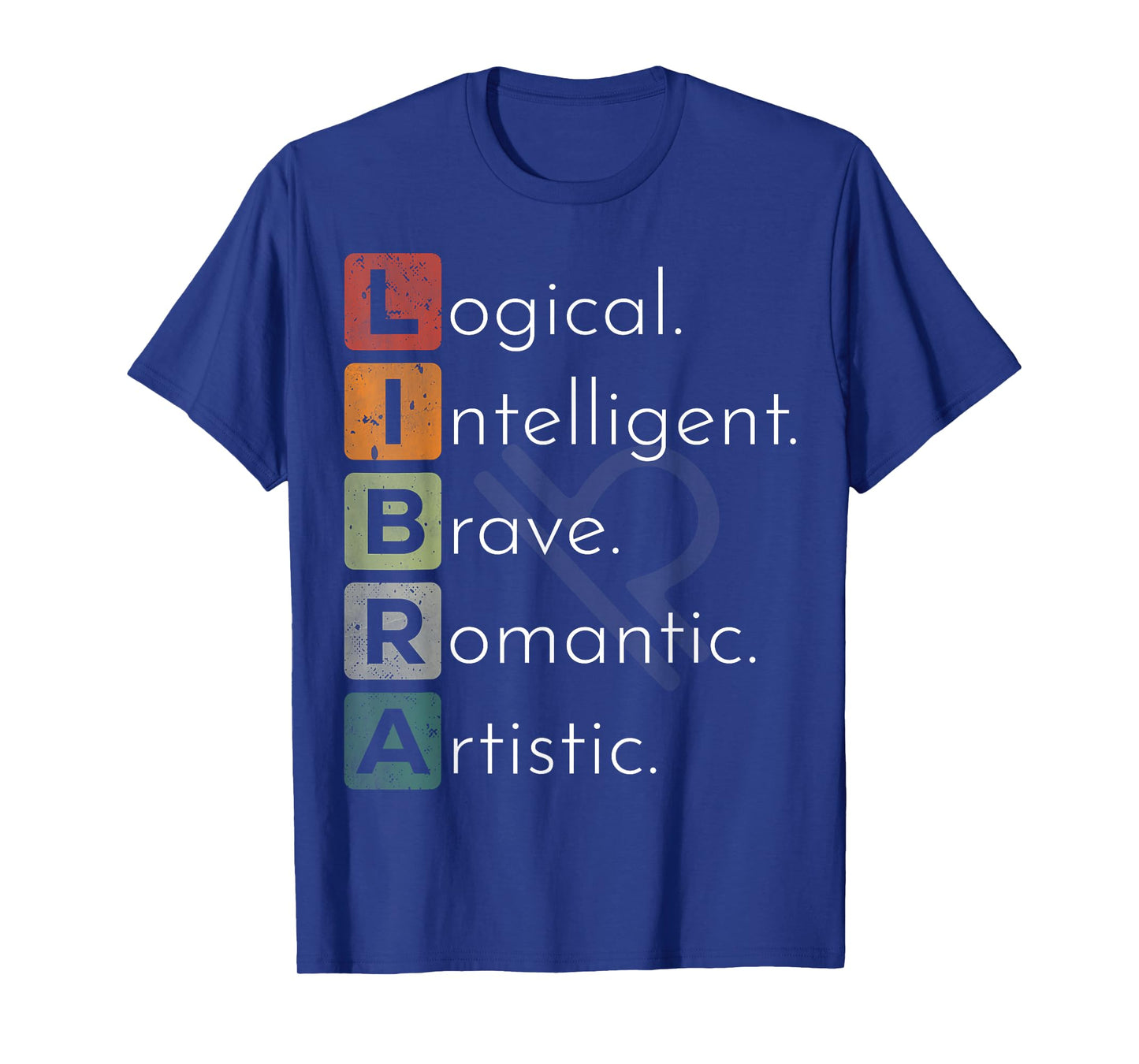 Vintage Libra Zodiac Sign Men Women Kids Libra Birthday T-Shirt