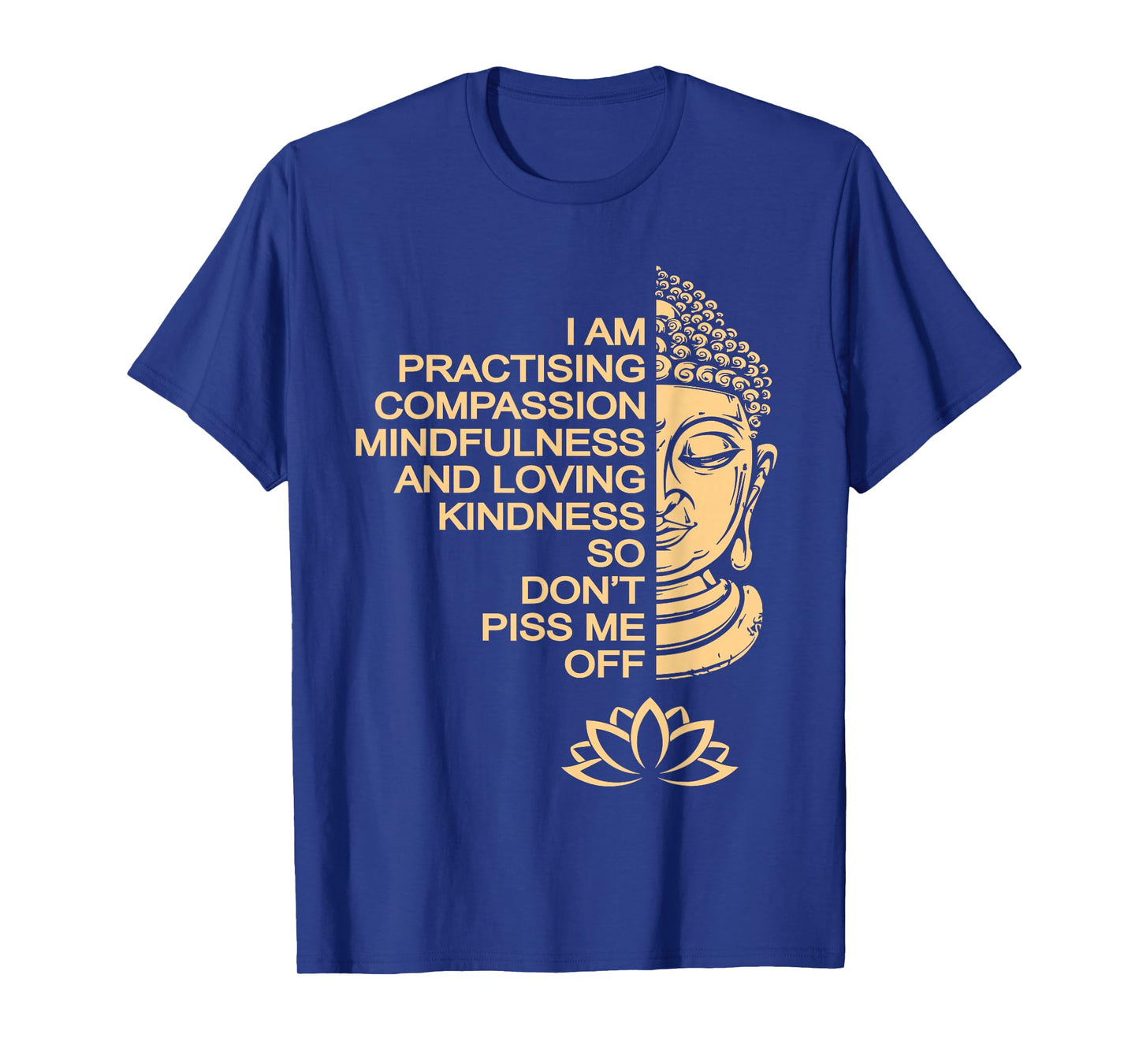 Meditation Buddha T Shirt gift idea for men and women T-Shirt