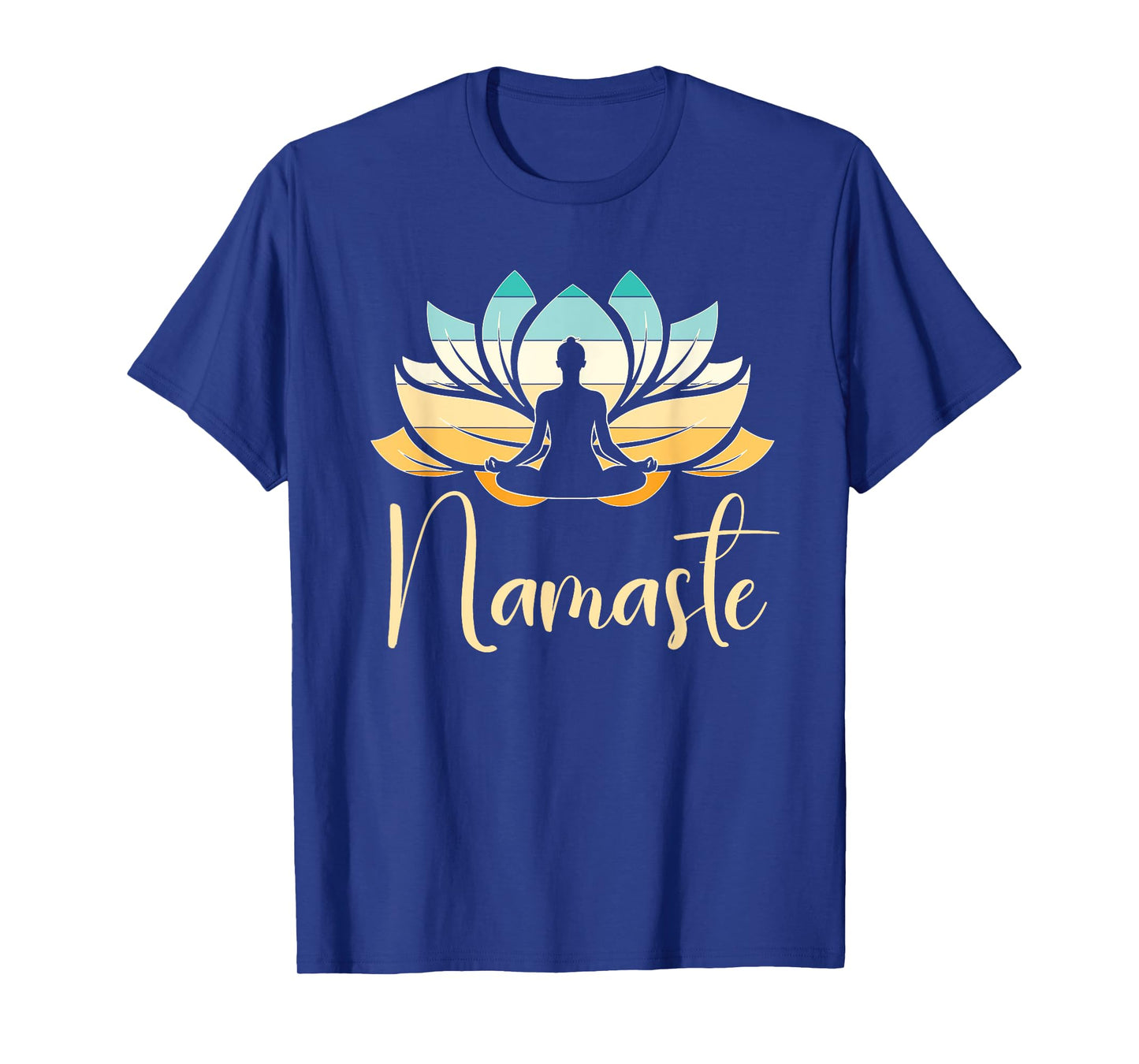 Namaste Lotus Flower Meditation Yoga T-Shirt