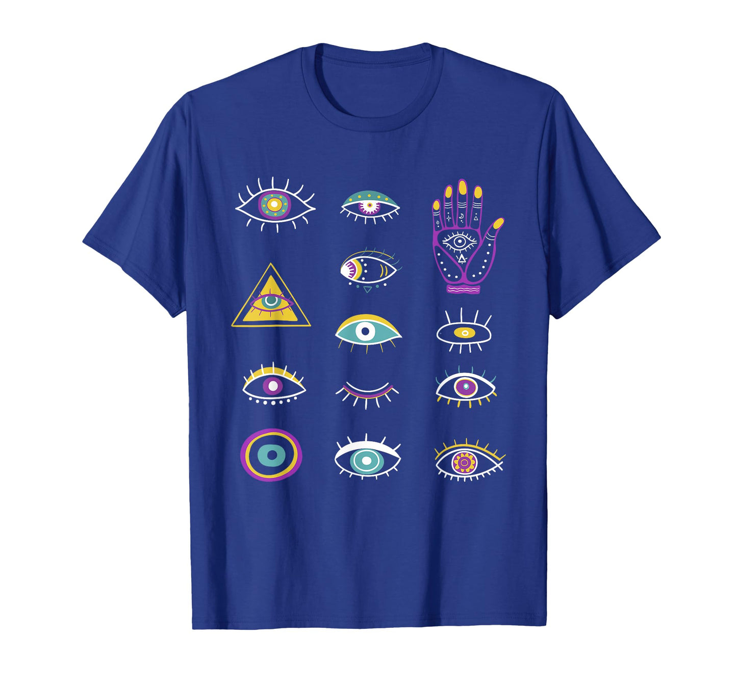 Evil Eye Curse Protection Seeing Eyes Evil Eye Nazar Mati T-Shirt