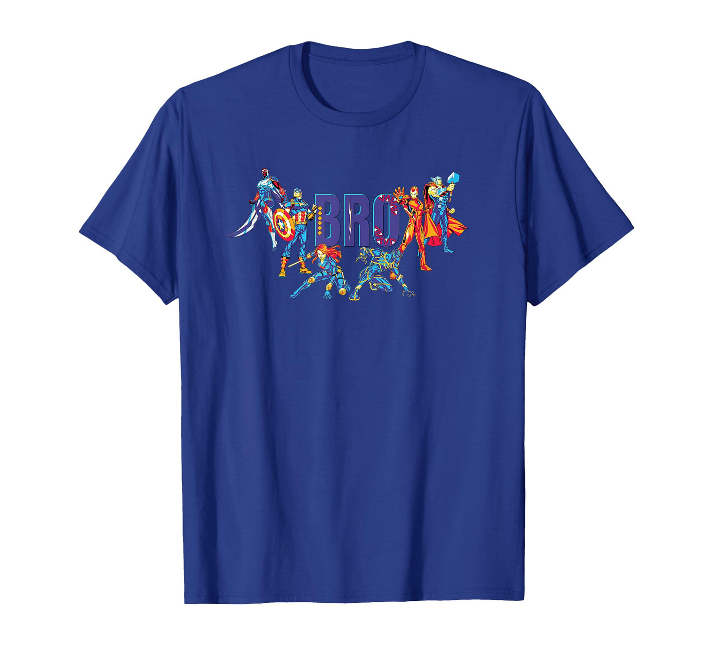 Marvel Super Heroes Avengers Family Vacation Trip Bro T-Shirt