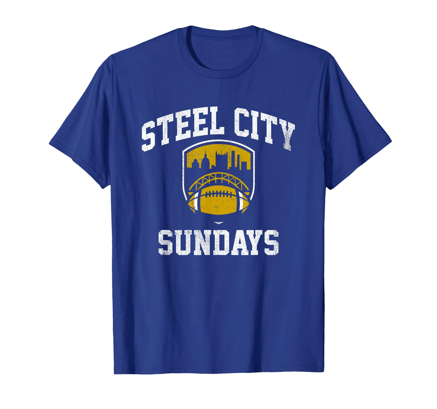 Steel City Sundays Football Pittsburgh Game Day Home Team T-Shirt