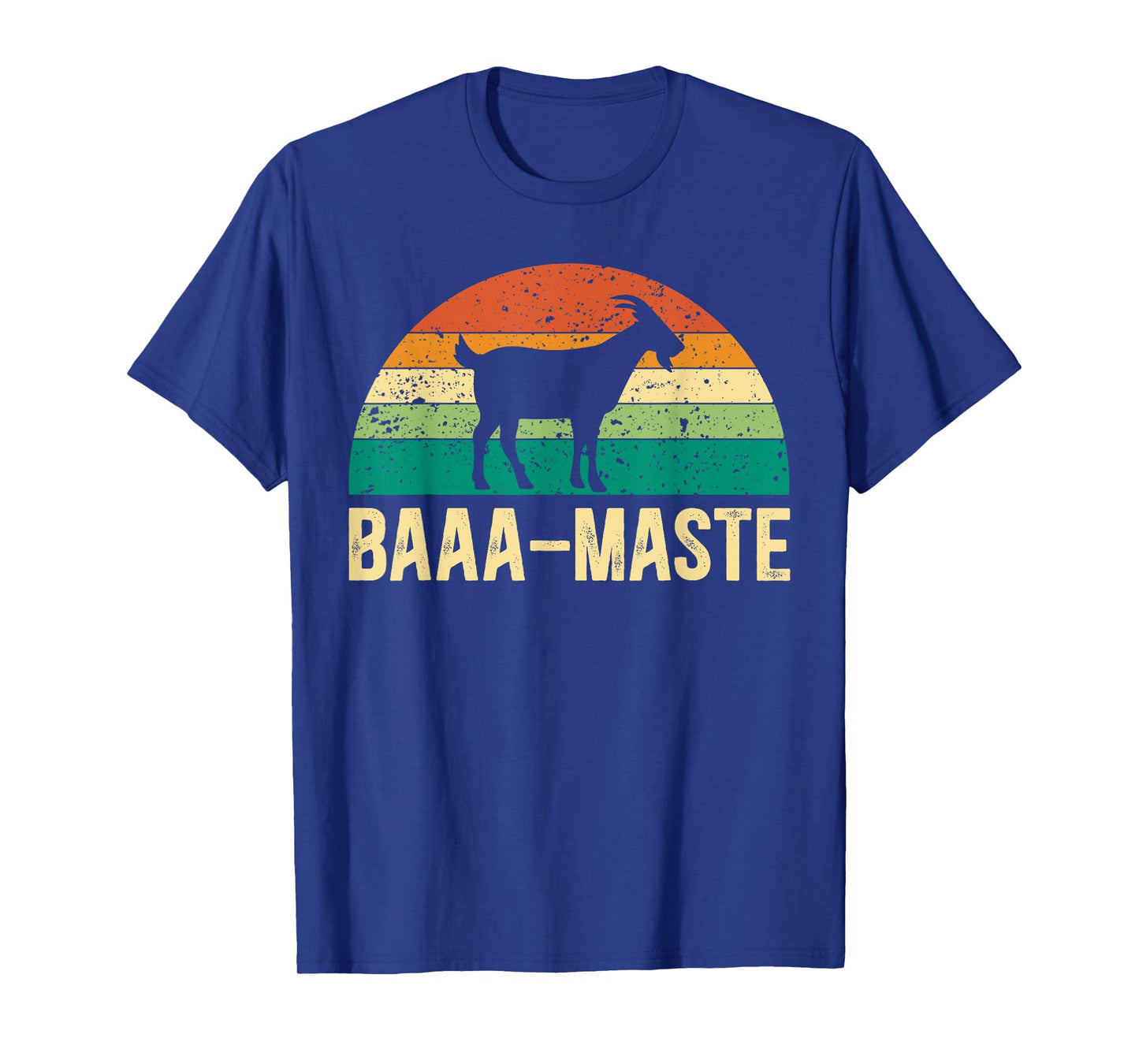 Baaa-Maste Yoga Lover Spiritual Meditation Goat Lady T-Shirt