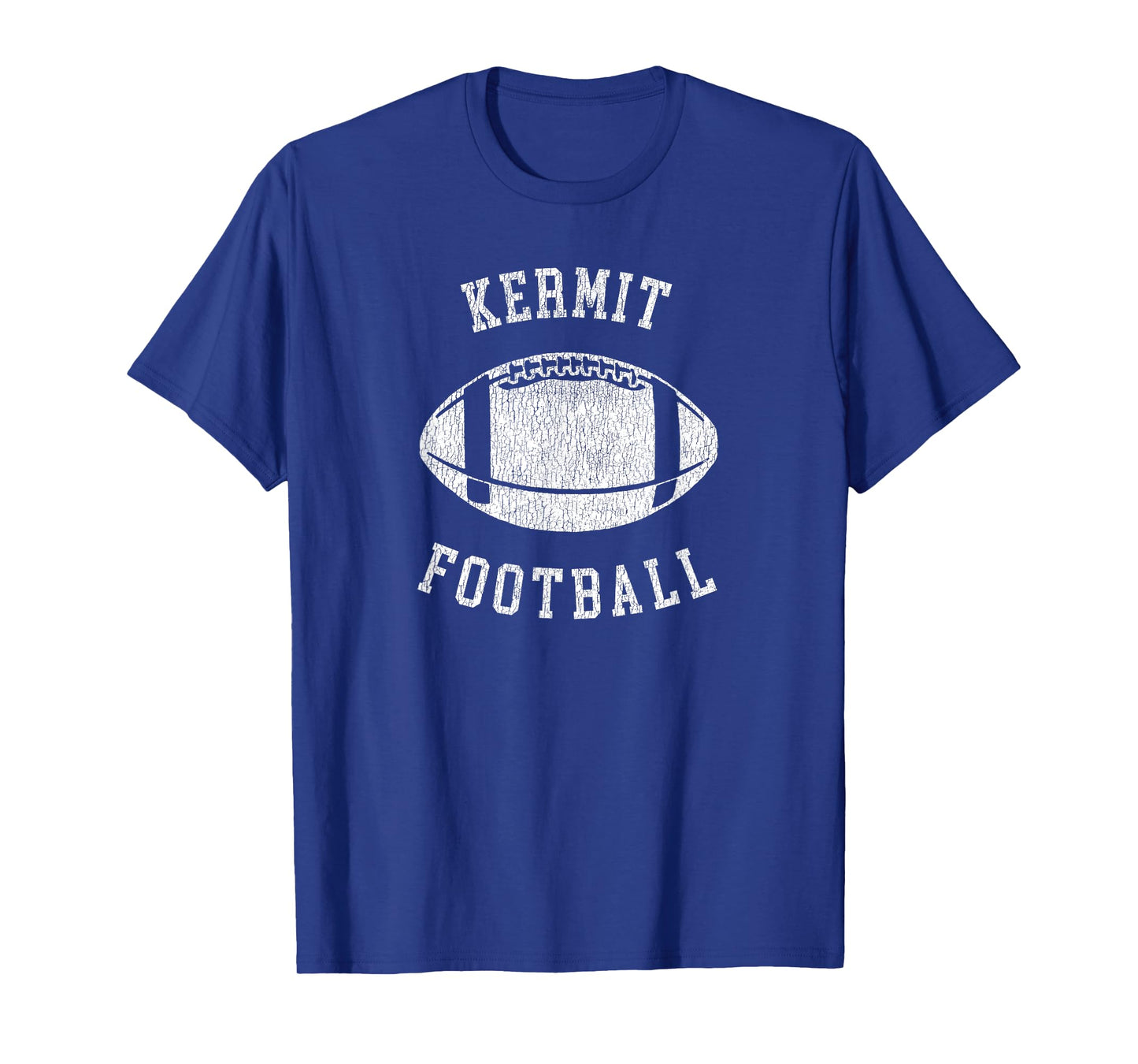 Kermit Football Distressed Vintage 80's Throwback Classic T-Shirt