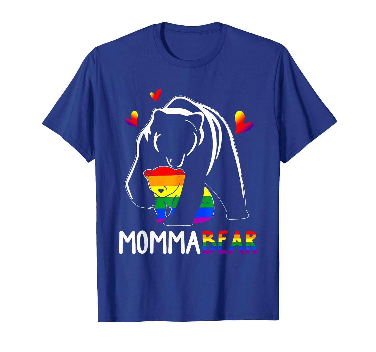 LGBT Mama Momma Bear Gay Pride Proud Mom Mother's Day T-Shirt