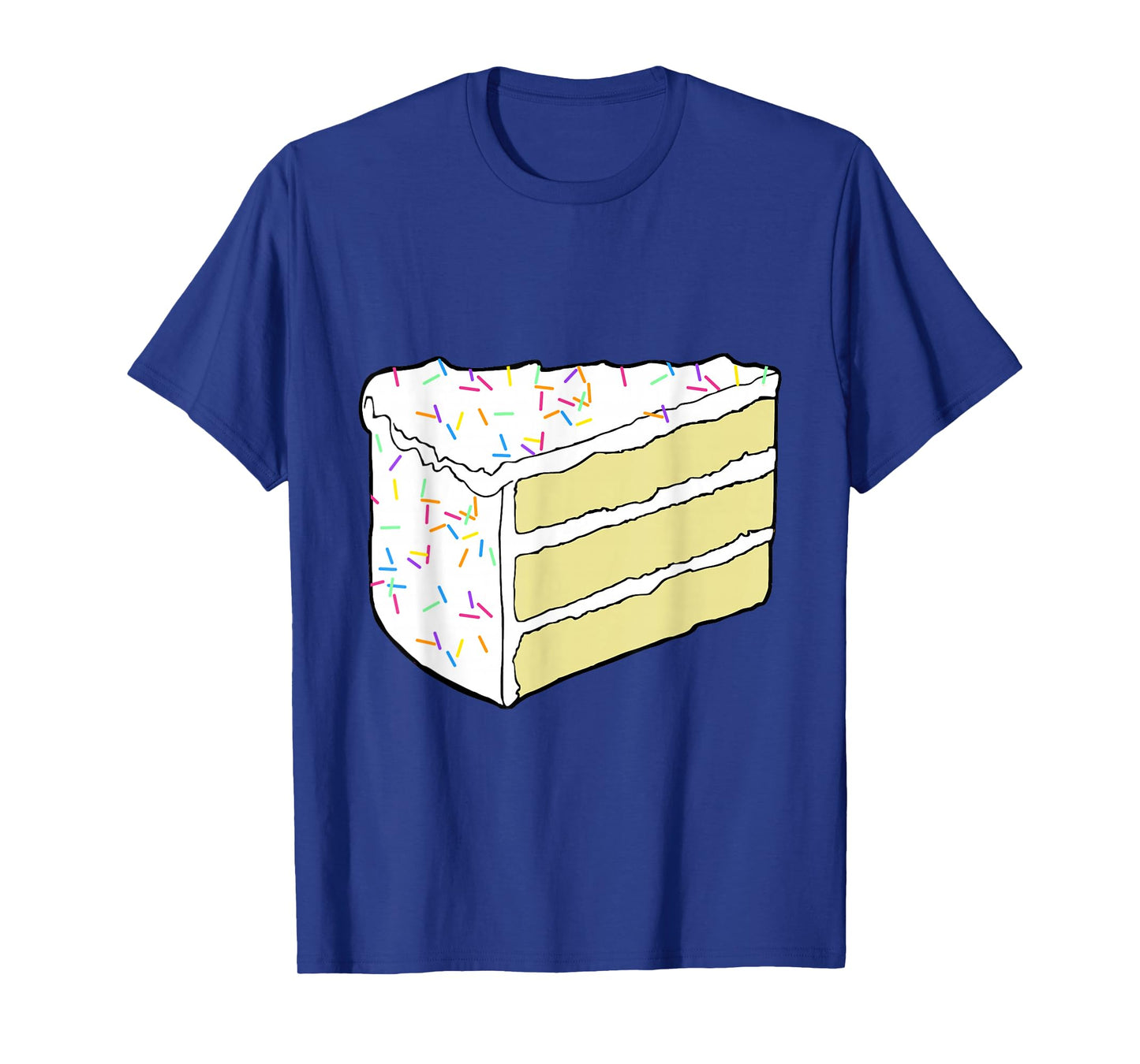 White Vanilla Cake Halloween Costume Food Dress Up Cosplay T-Shirt