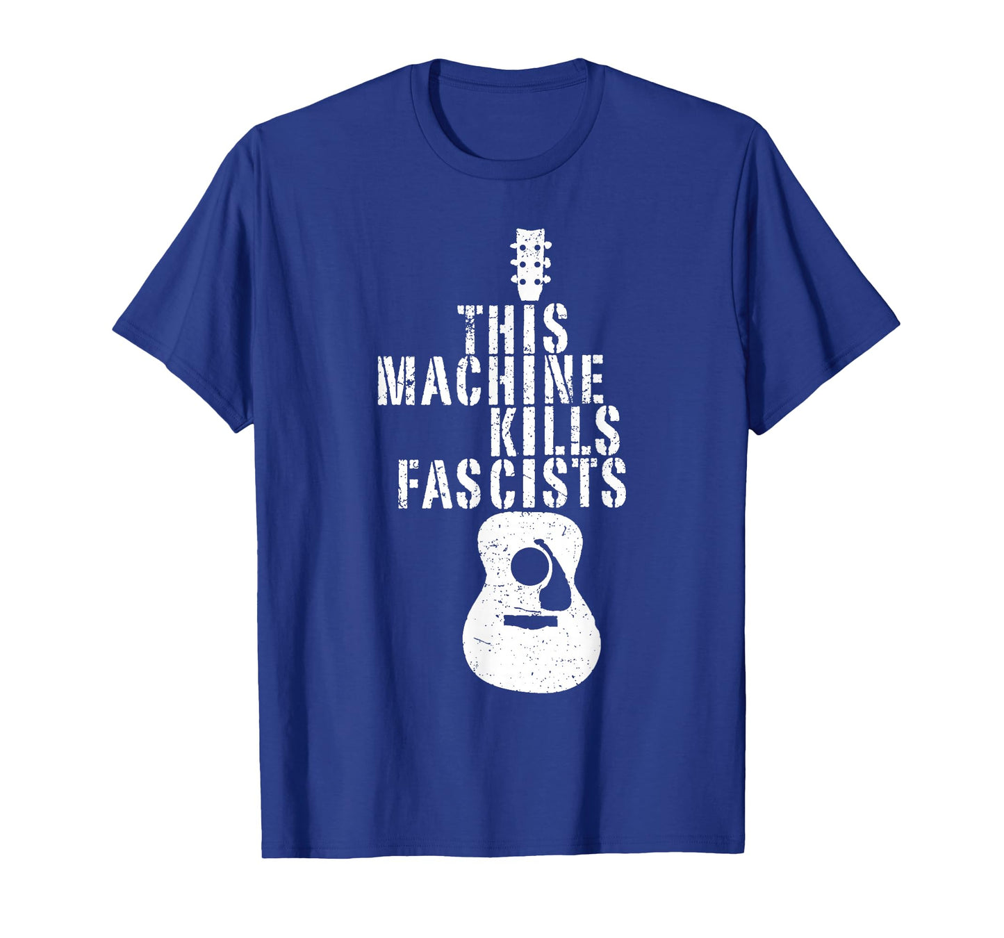 Vintage Funny This Machine Kills Fascists For Music Lover T-Shirt