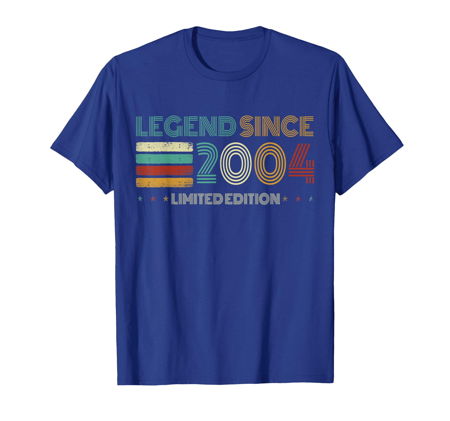 21 Years Old Legend Since 2004 21st Birthday T-Shirt