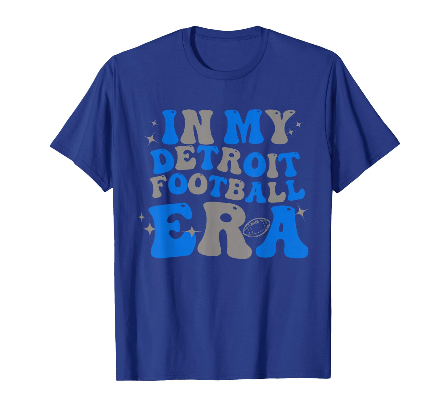 In My Detroit Football Era Men Women Children T-Shirt