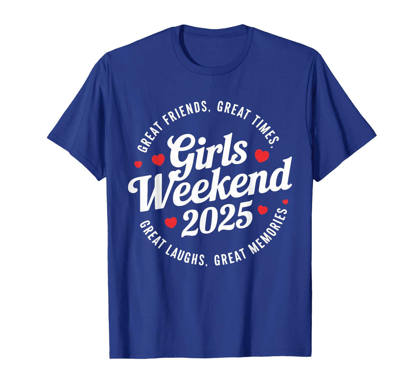 Girls Trip 2025 Womens Weekend Vacation Matching T-Shirt