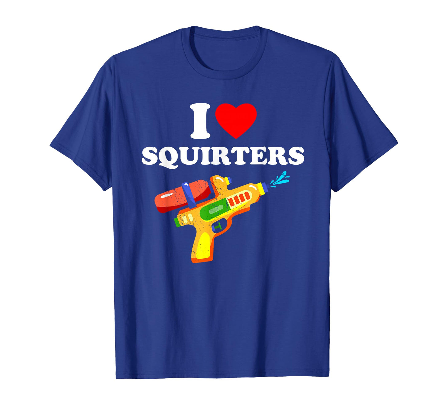 I Love Squirters Retro Design Fun 80's 90's Vintage T-Shirt
