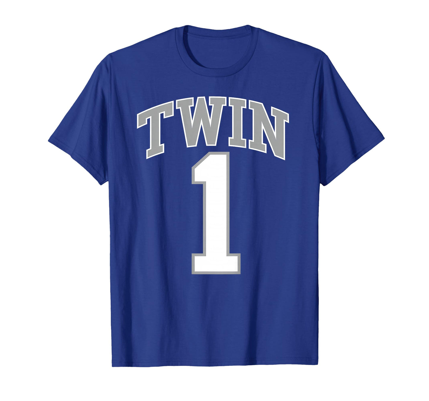 TWIN 1 and TWIN 2 matching adult & kids jersey funny T-Shirt