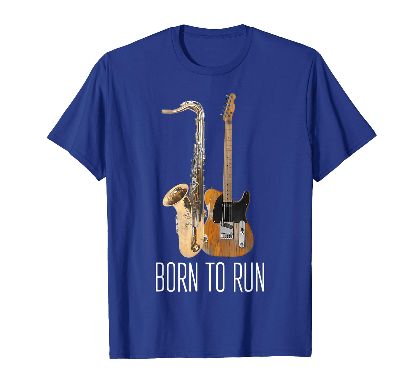 31 Born To Run Saxophone Vintage Music Amp Guitar Active T-Shirt