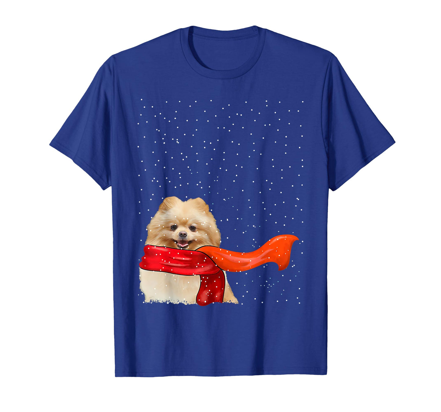 Pomeranian Dog Winter Christmas Sweater Xmas Pet T-Shirt for Men Women