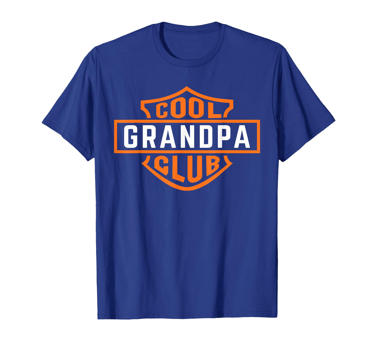 Retro Cool Grandpa Club Grandparents Mens Father's Day T-Shirt