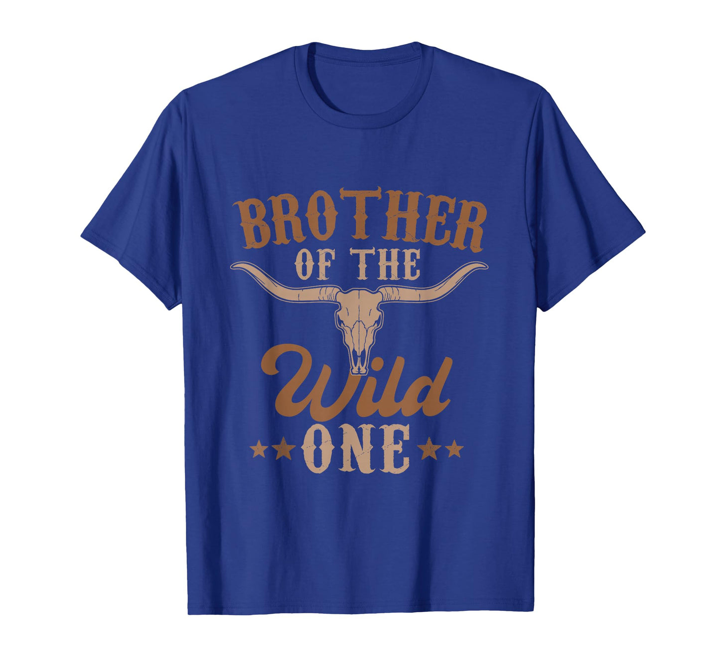 Brother Of The Wild One Cowboy Western Rodeo Party Matching T-Shirt