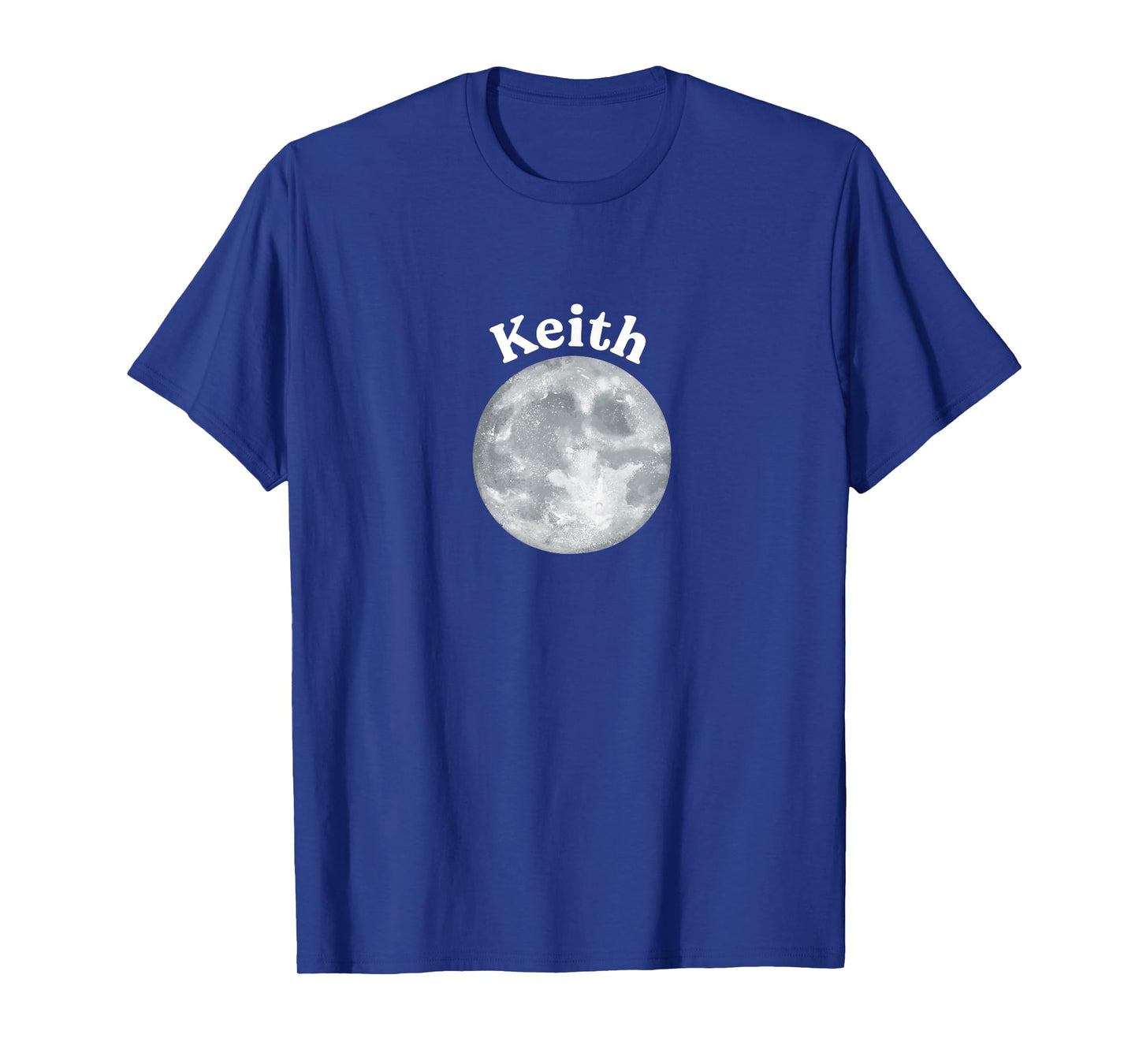 Keith (with a picture of a moon) T-Shirt