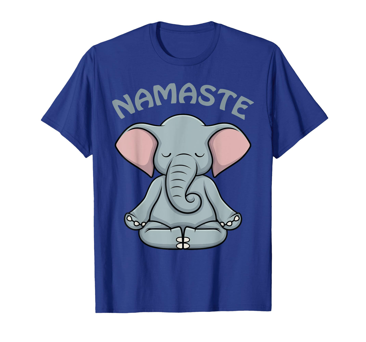 Elephant Yoga Shirt Funny Elephant Lovers Namaste Hatha Yoga T-Shirt