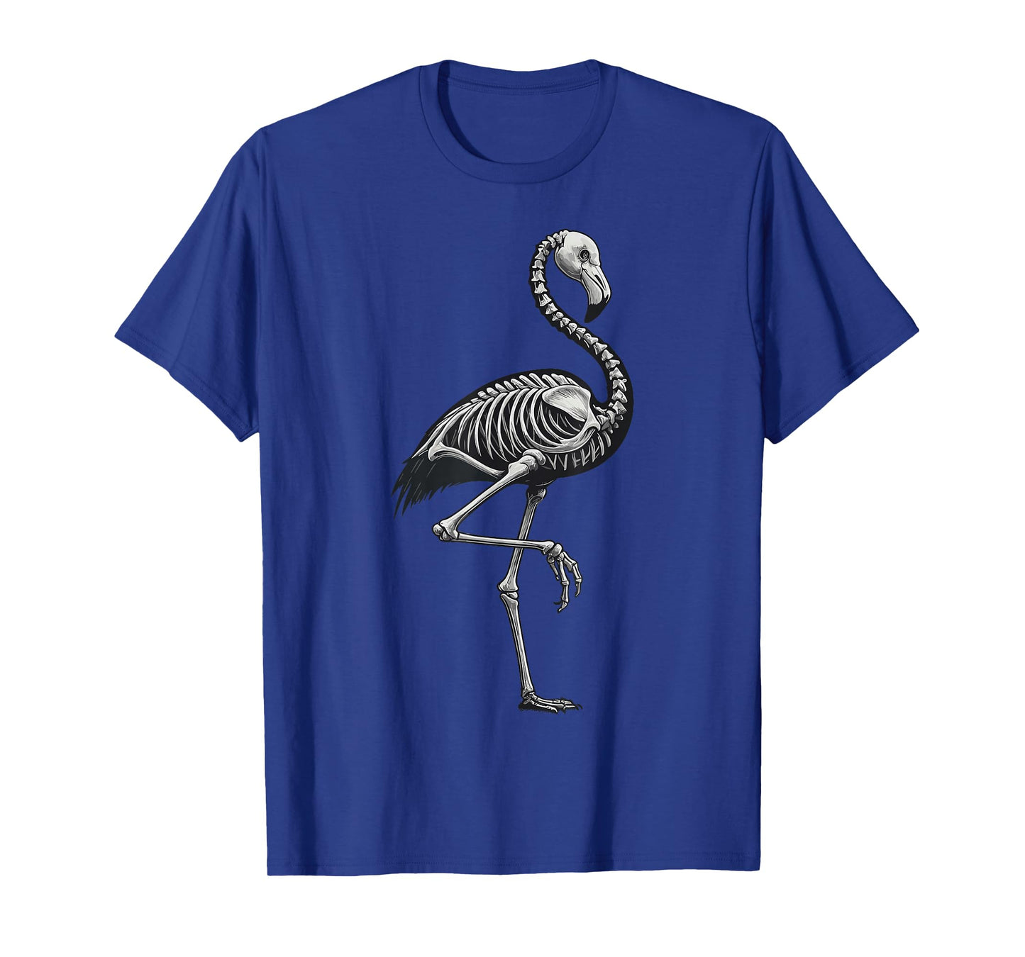Halloween Skeleton Flamingo T-Shirt