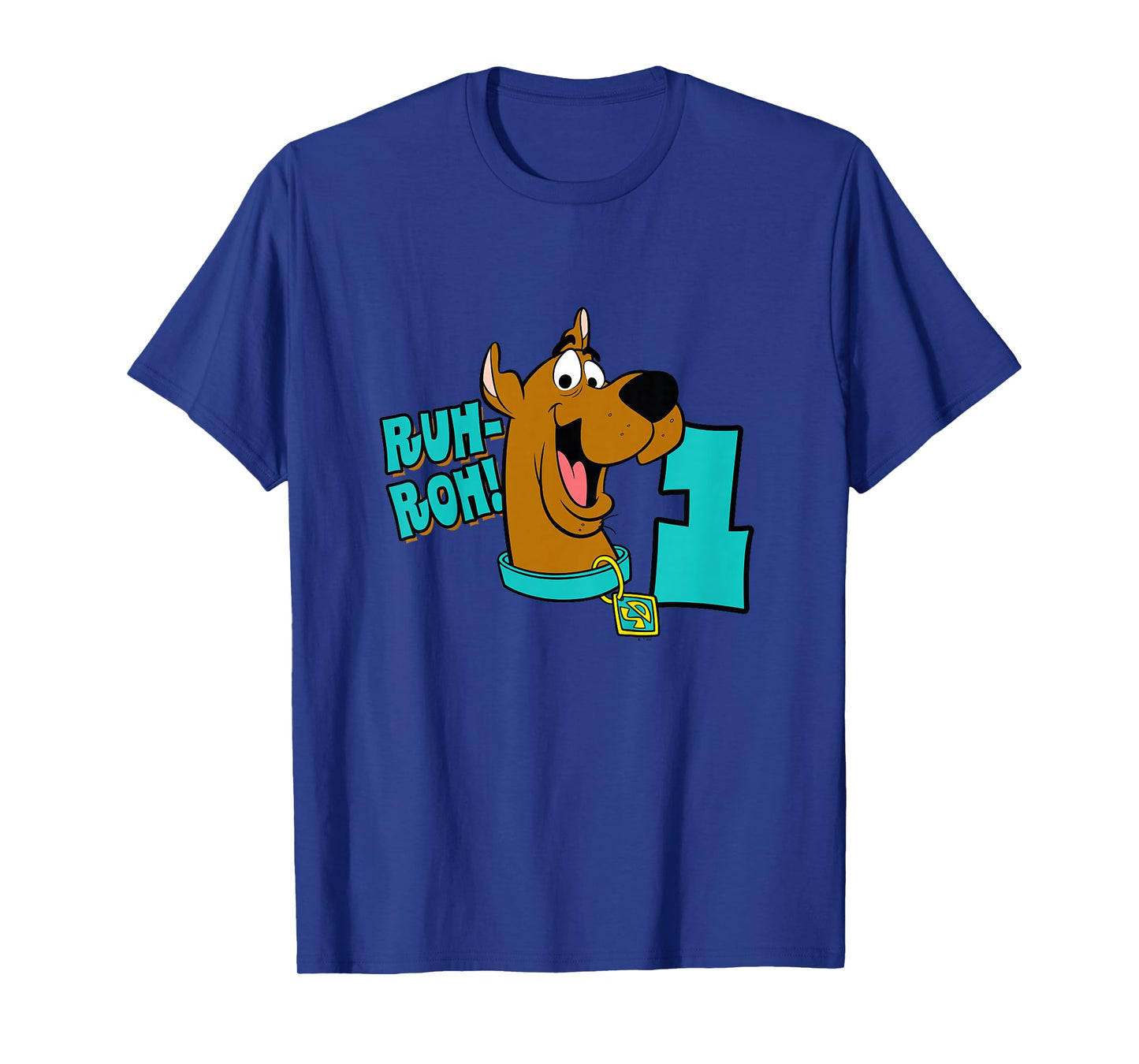 Kids Scooby-Doo 1st Birthday Ruh-Roh! I'm 1! T-Shirt