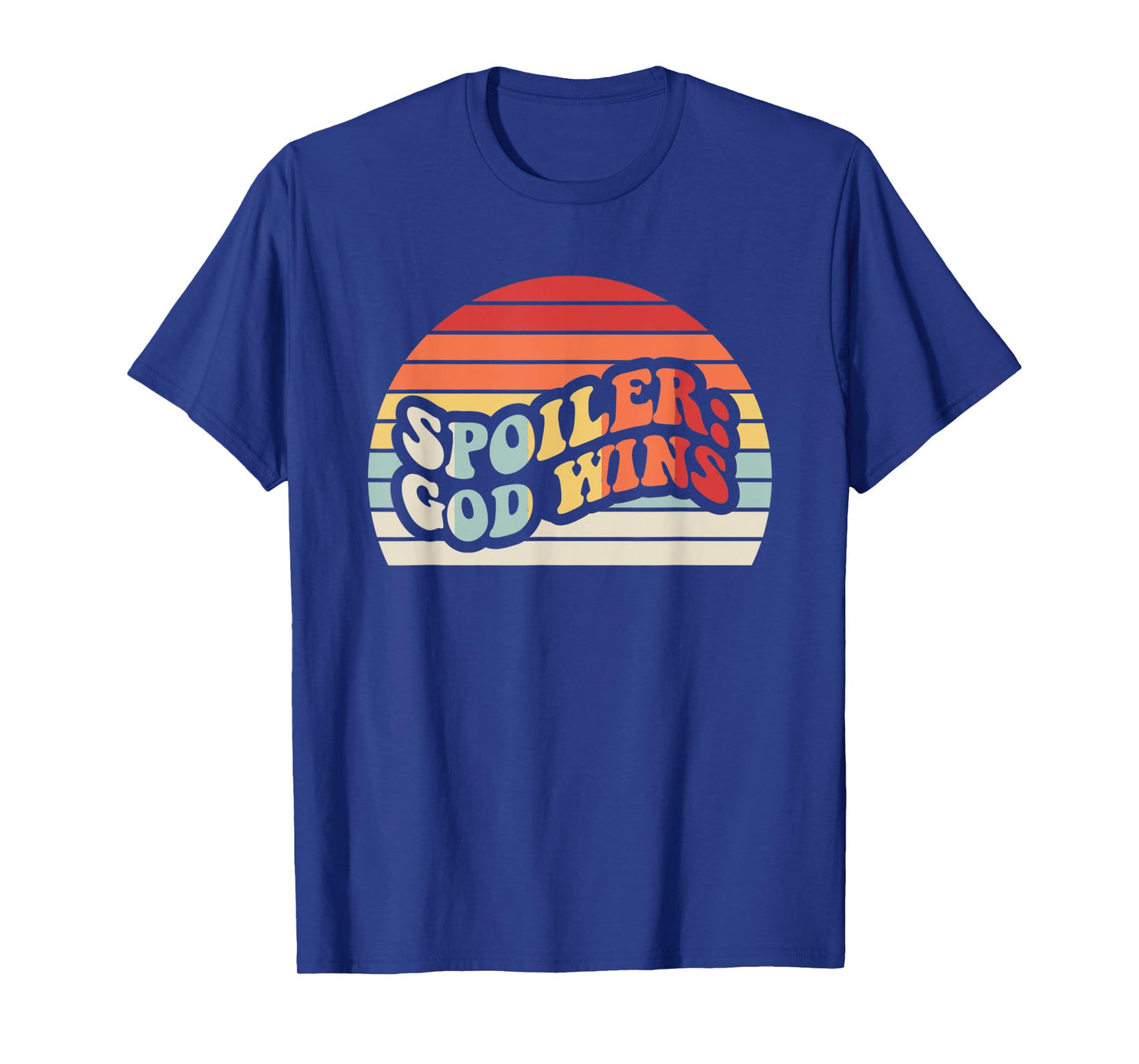 Spoiler God Wins Vintage Style T-Shirt