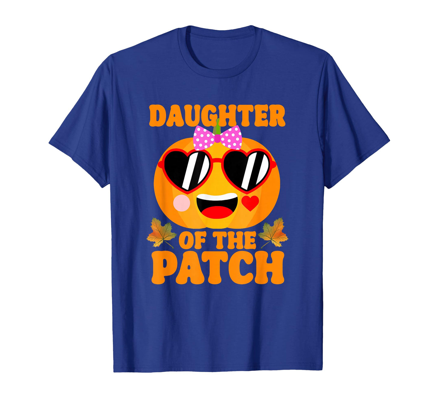 Daughter Of The Patch Pumpkin Halloween Family Matching T-Shirt