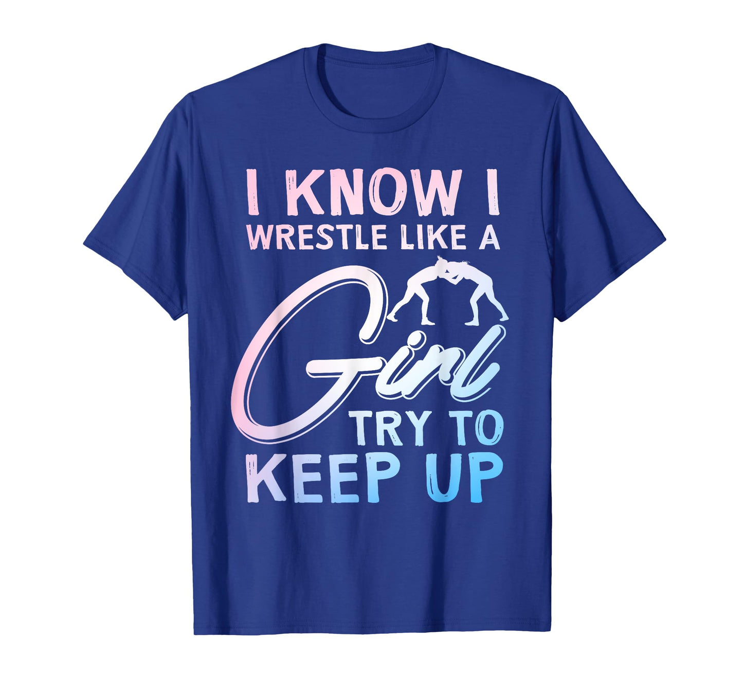 Wrestle Art For Women Girls Professional Wrestler Wrestling T-Shirt