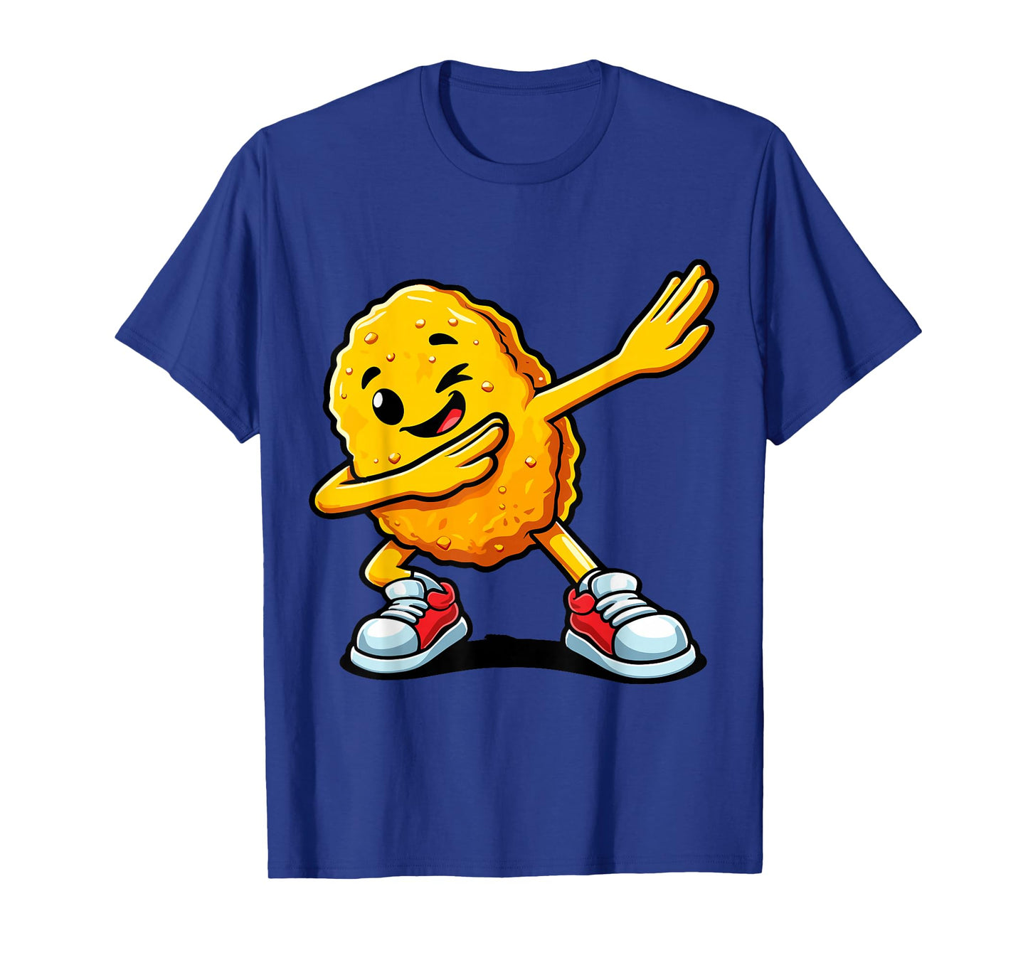 Humorous Chicken Nugget lover Gifts Unisex-Child Modern Classic Yellow Cartoon Lover T-Shirt
