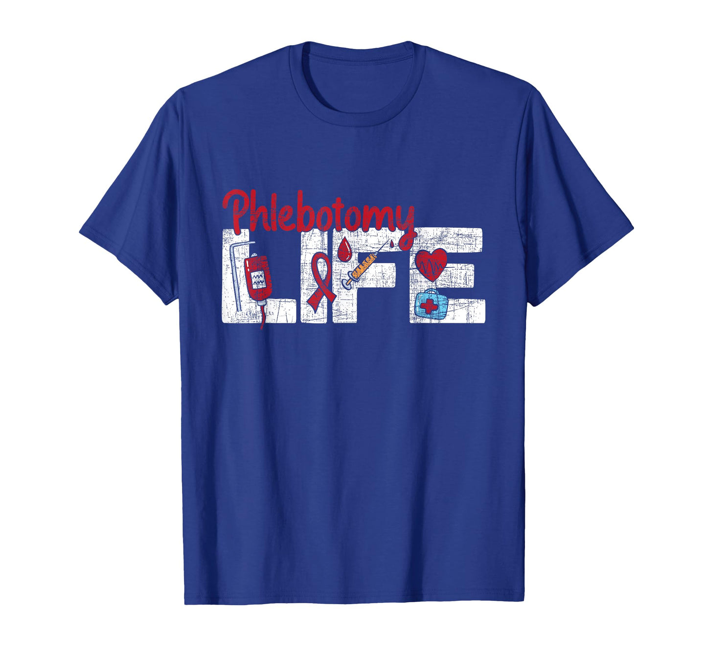 Phlebotomy Life - Phlebotomist Medical Healthcare Worker T-Shirt