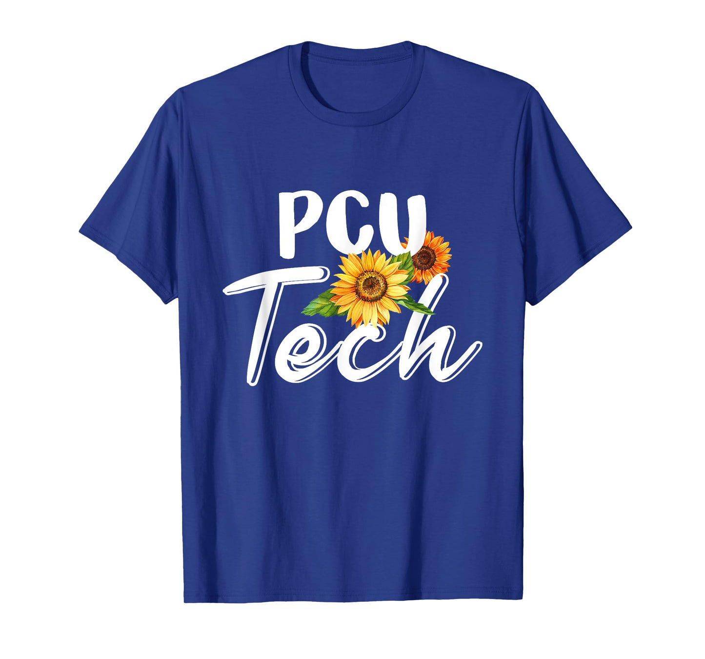 Cute PCU Tech With Sunflower Vintage T-Shirt
