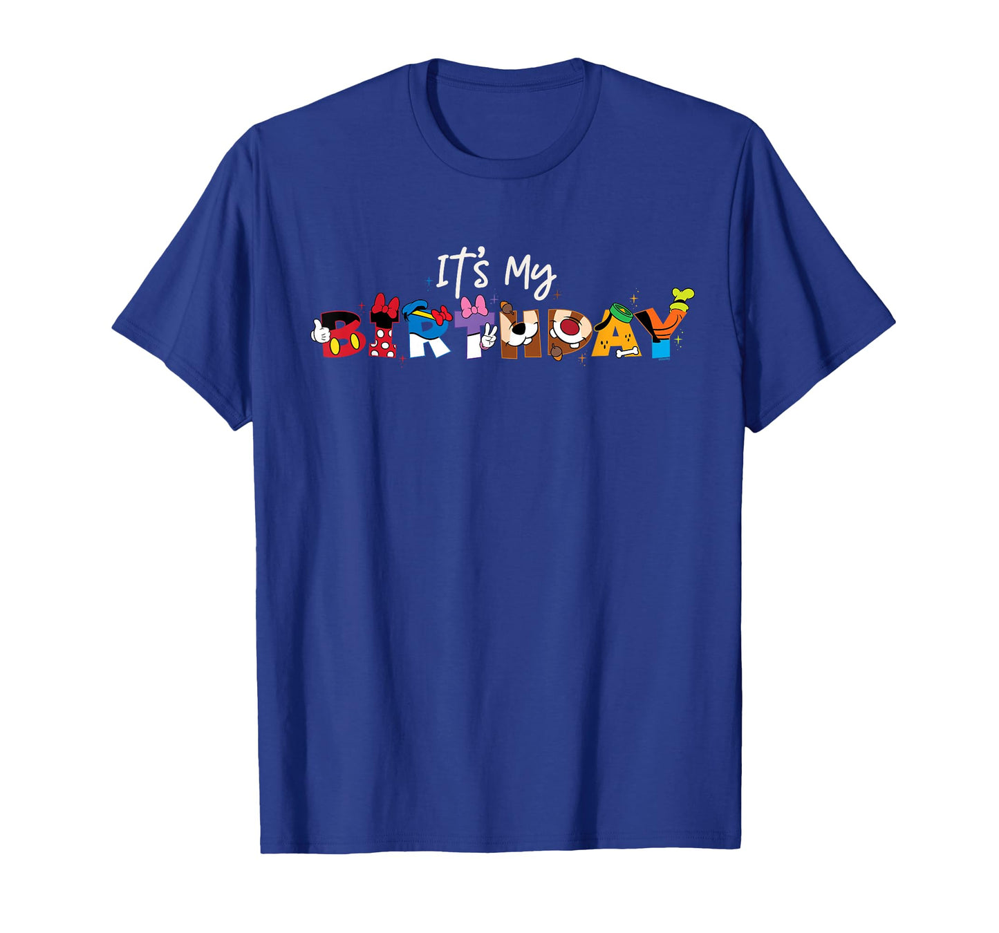 Disney Mickey Mouse and Friends "It's My Birthday" Party T-Shirt
