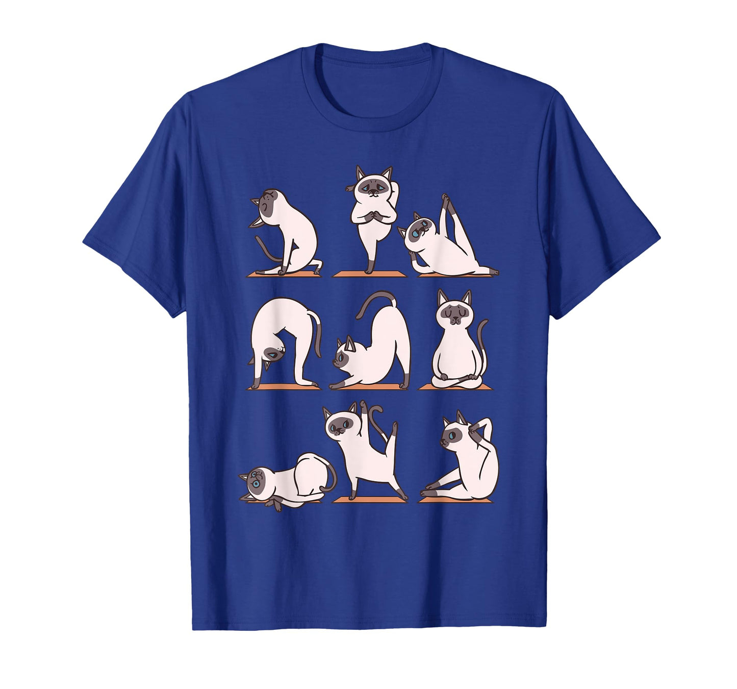 Siamese Cat Yoga T-Shirt