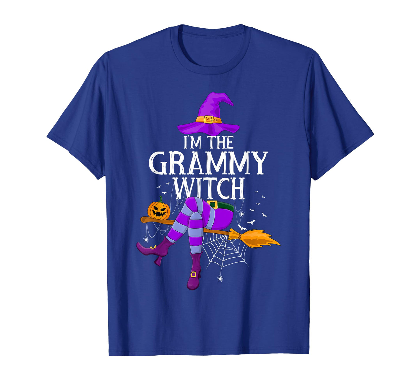 Matching Family Costume I'm The Grammy Witch Halloween Women T-Shirt