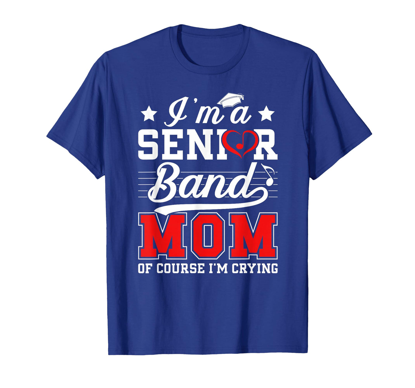 Funny Senior Band Mom 2026 Senior Marching Band Mom 2026 T-Shirt