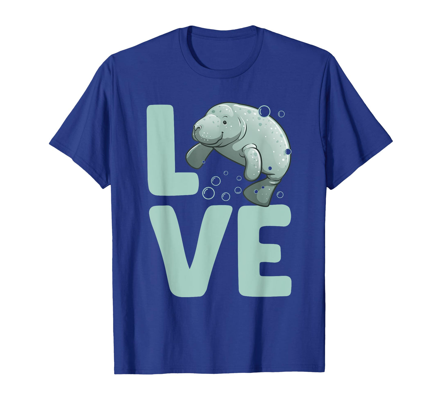 Funny Manatee Design For Men Women Kids Dugong Manatee Lover T-Shirt