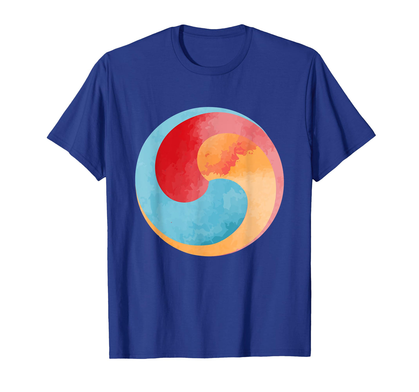 Zen Gankyil Symbol Wheel of Joy Bon Tibeten Buddhist T-Shirt