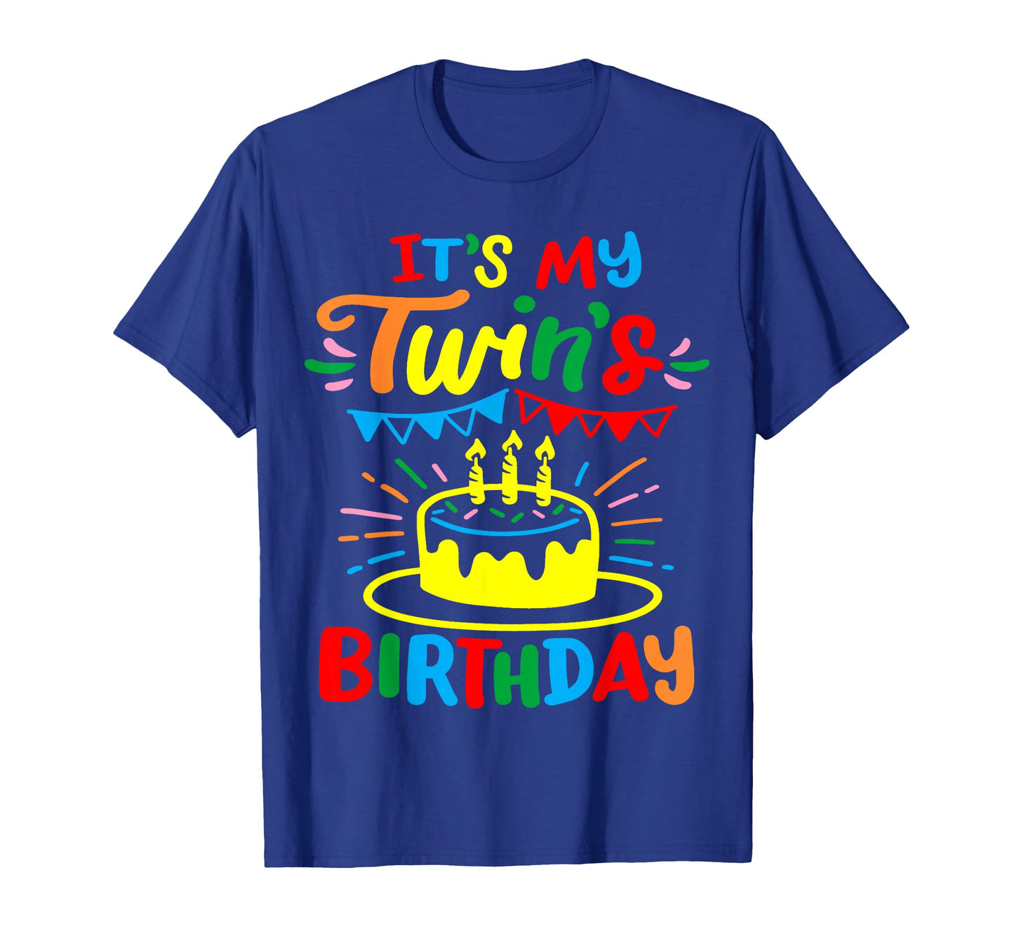 Twins Twin Birthday T-Shirt