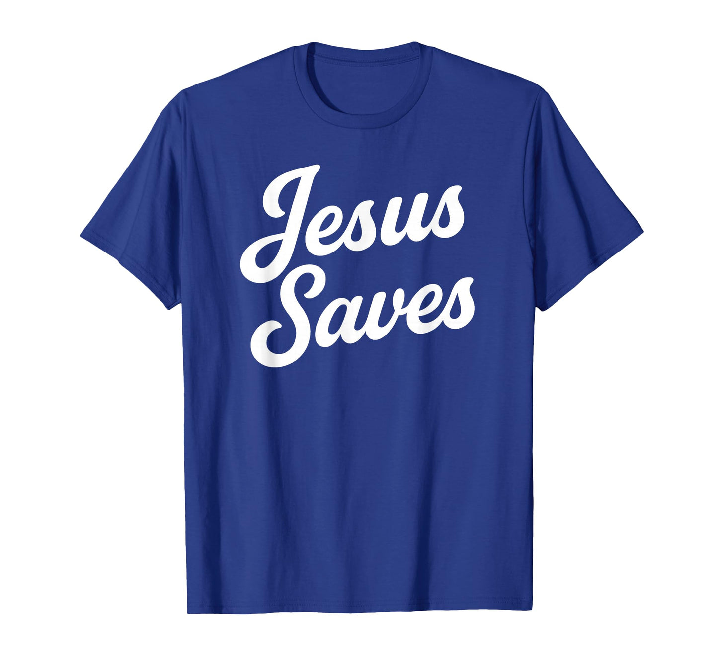 Jesus Saves Vintage Script T-Shirt