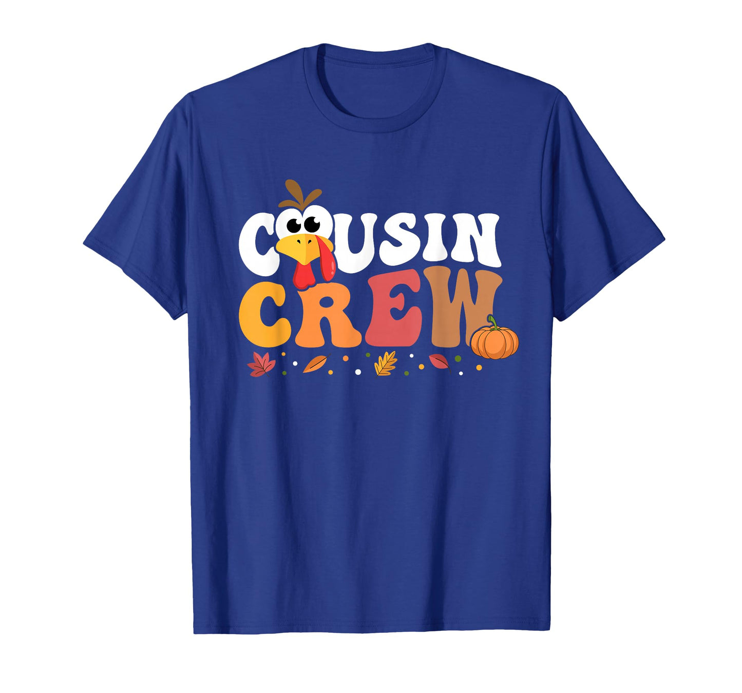 Cousin Crew Thanksgiving Family Matching Turkey Day Fall T-Shirt