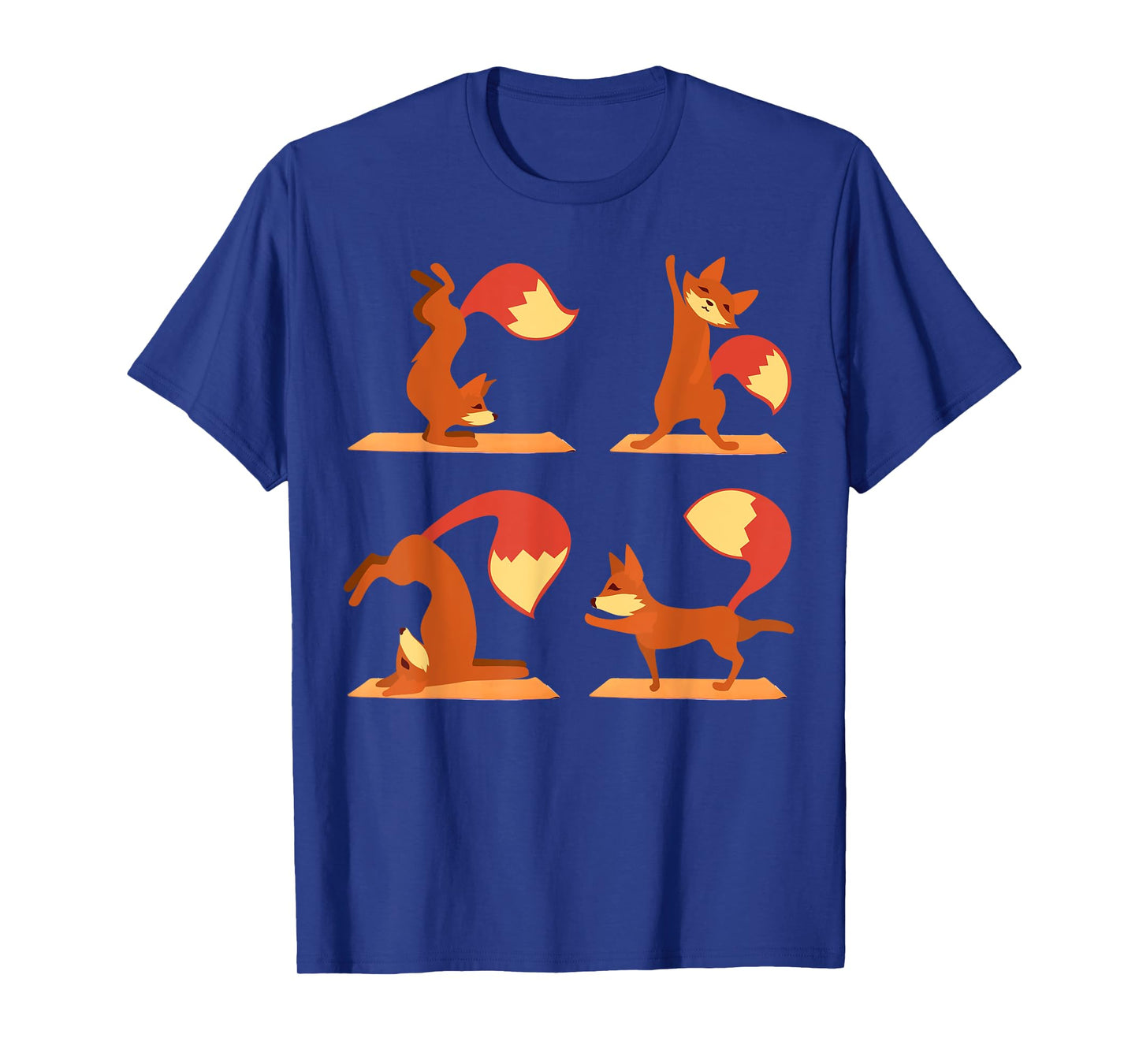 Fox Yoga TShirt Funny Gift for Fox Lovers T-Shirt