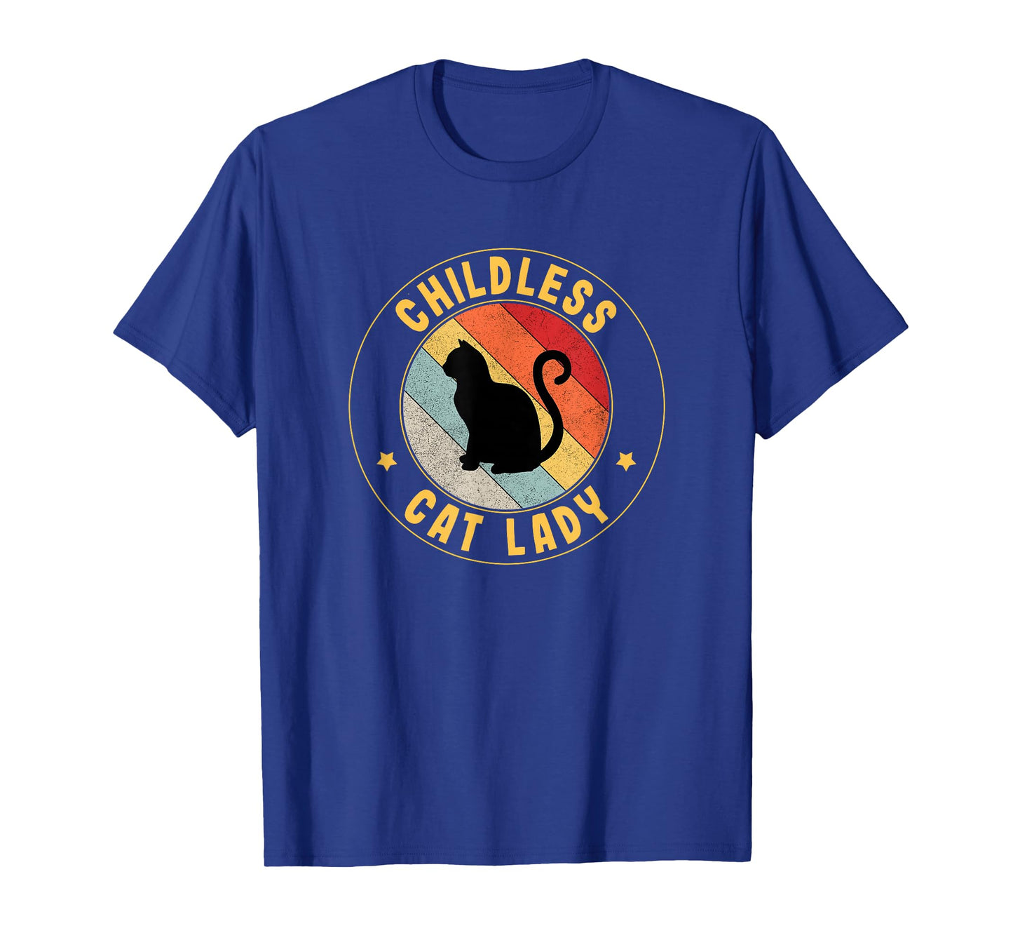Vintage Childless Cat Lady T-Shirt