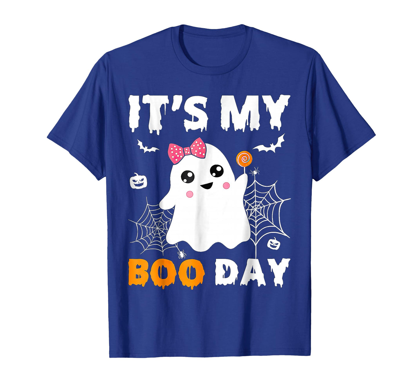 Its My Boo Day Halloween Birthday Ghost T-Shirt