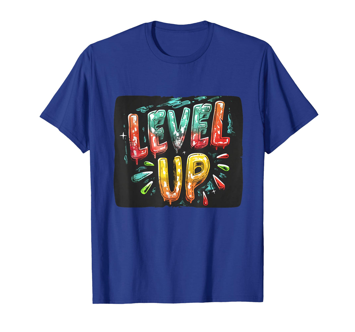 Cool colorful level up costume T-Shirt